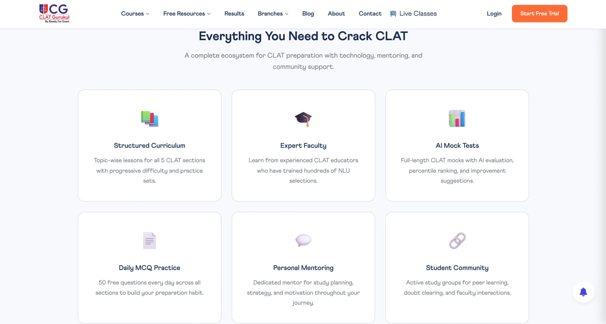 CLAT Gurukul digital creative